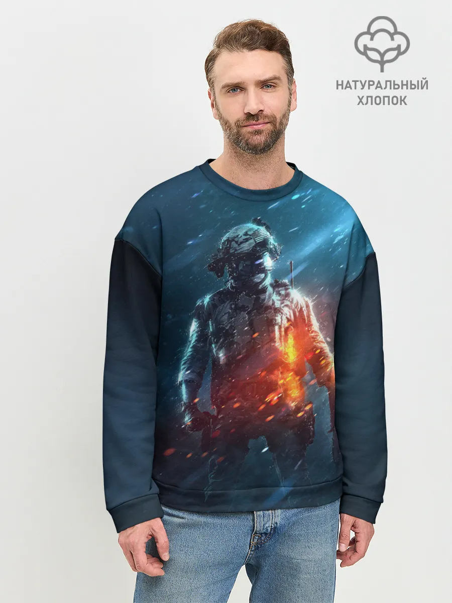 Мужской свитшот базовый / BATTLEFIELD / Батлфилд