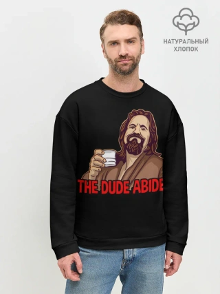 Мужской свитшот базовый / The Dude Abides