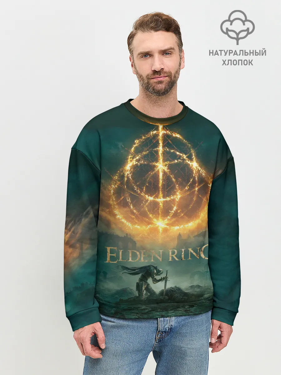 Мужской свитшот базовый / Elden Ring key art