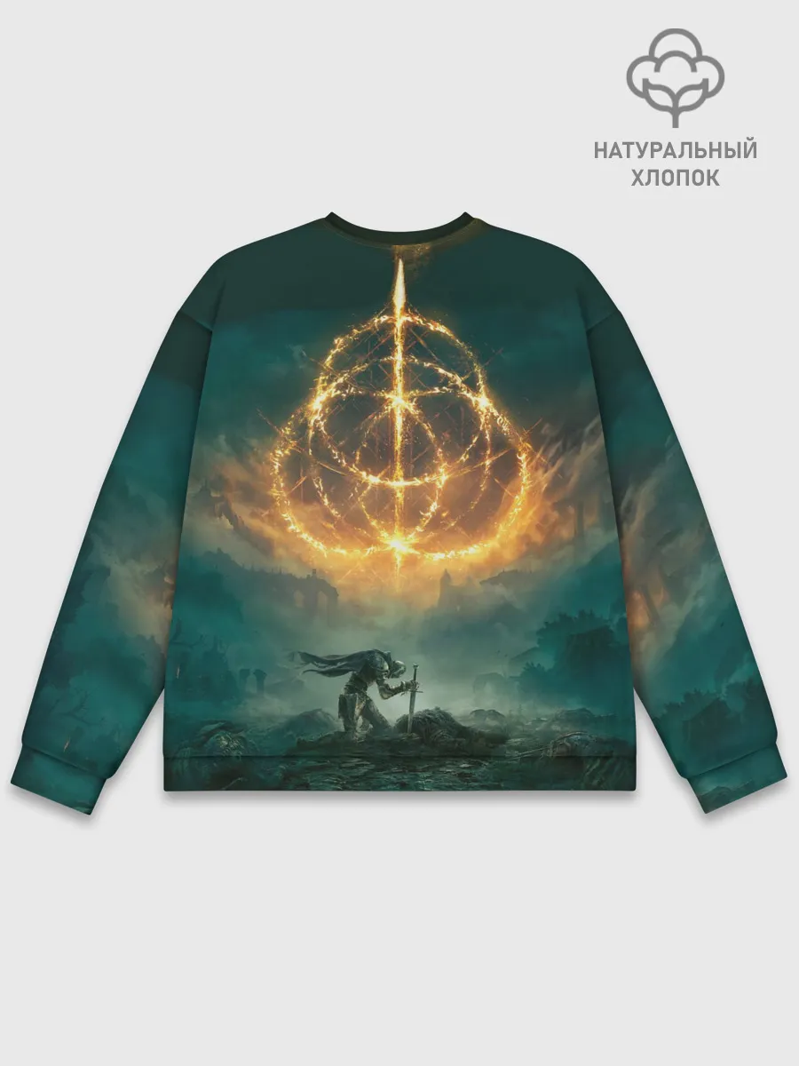 Мужской свитшот базовый / Elden Ring key art