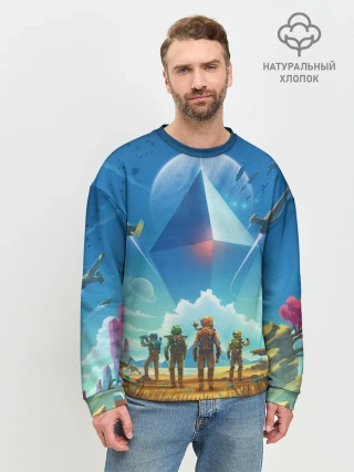 Мужской свитшот базовый / NMS: Начало