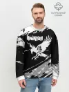 Мужской свитшот базовый / Haikyuu!! Ворон иероглиф