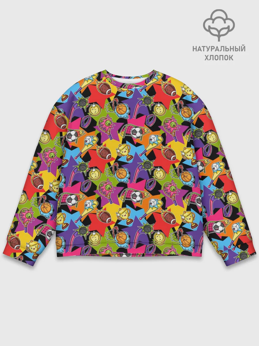 Мужской свитшот базовый / Звезда Спорта