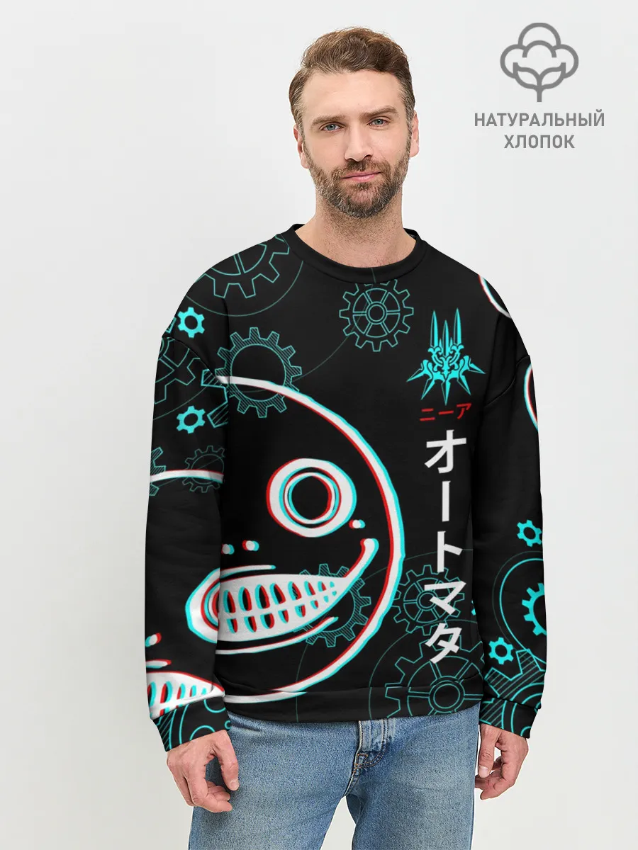 Мужской свитшот базовый / Nier: Automata