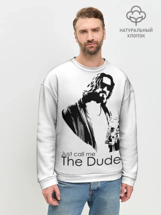 Мужской свитшот базовый / Just call me the Dude