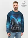 Мужской свитшот базовый / Сталкер 2 Сердце Чернобыля DE