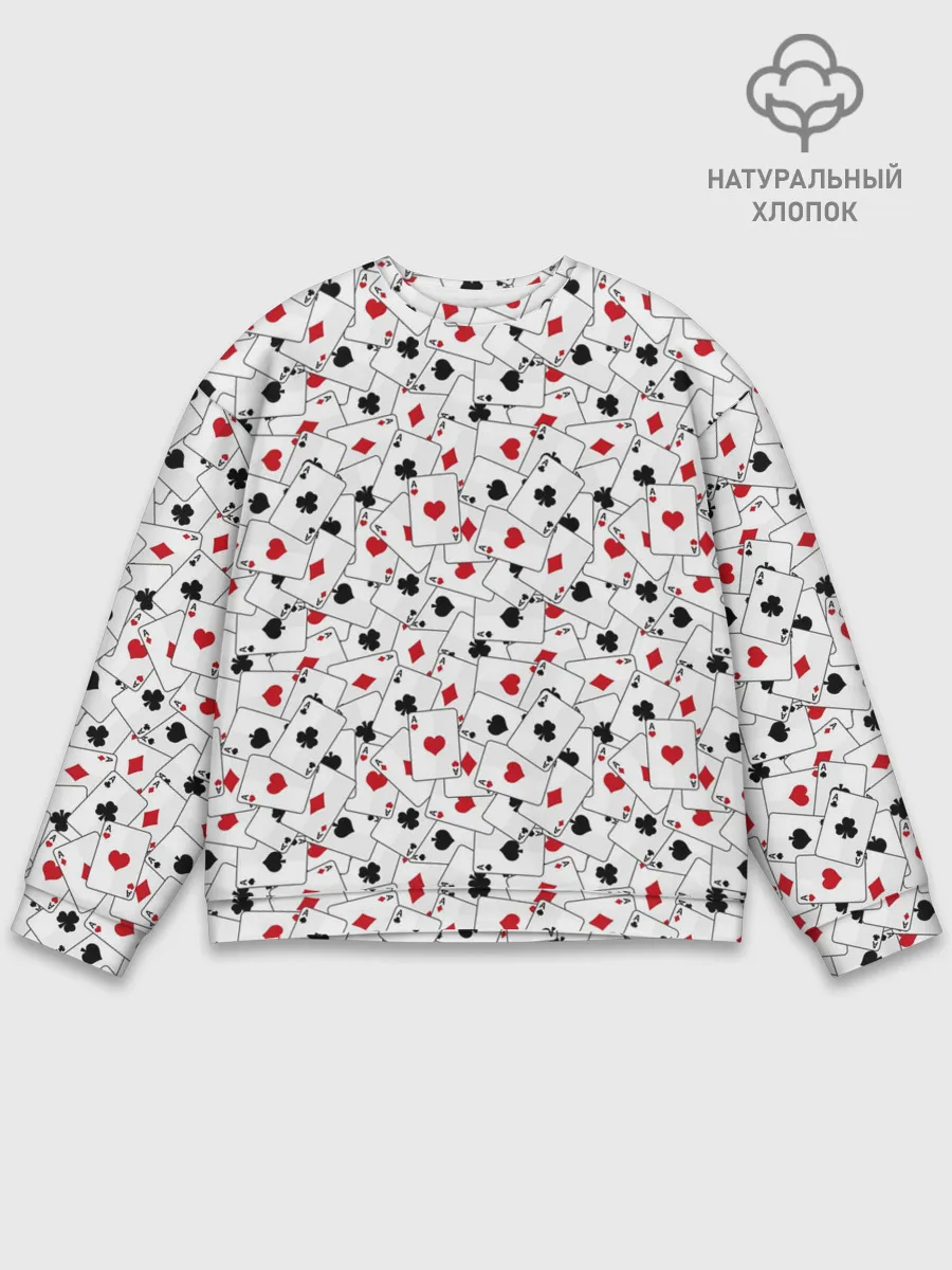 Мужской свитшот базовый / Тузы