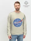 Мужской свитшот базовый / Nasa x Rocket league