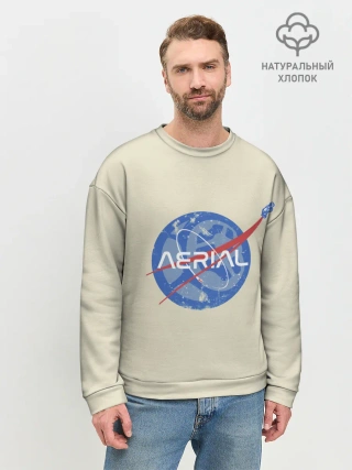 Мужской свитшот базовый / Nasa x Rocket league