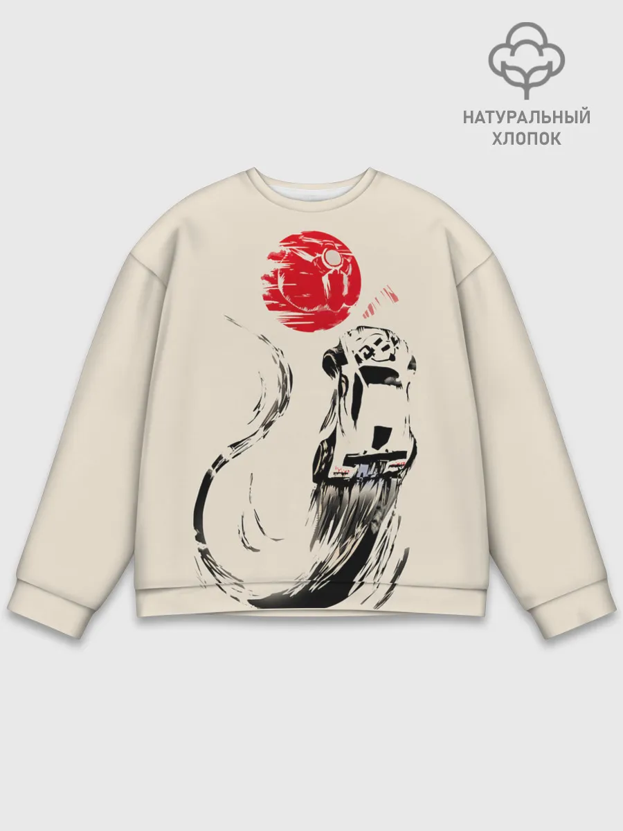 Мужской свитшот базовый / Flying car