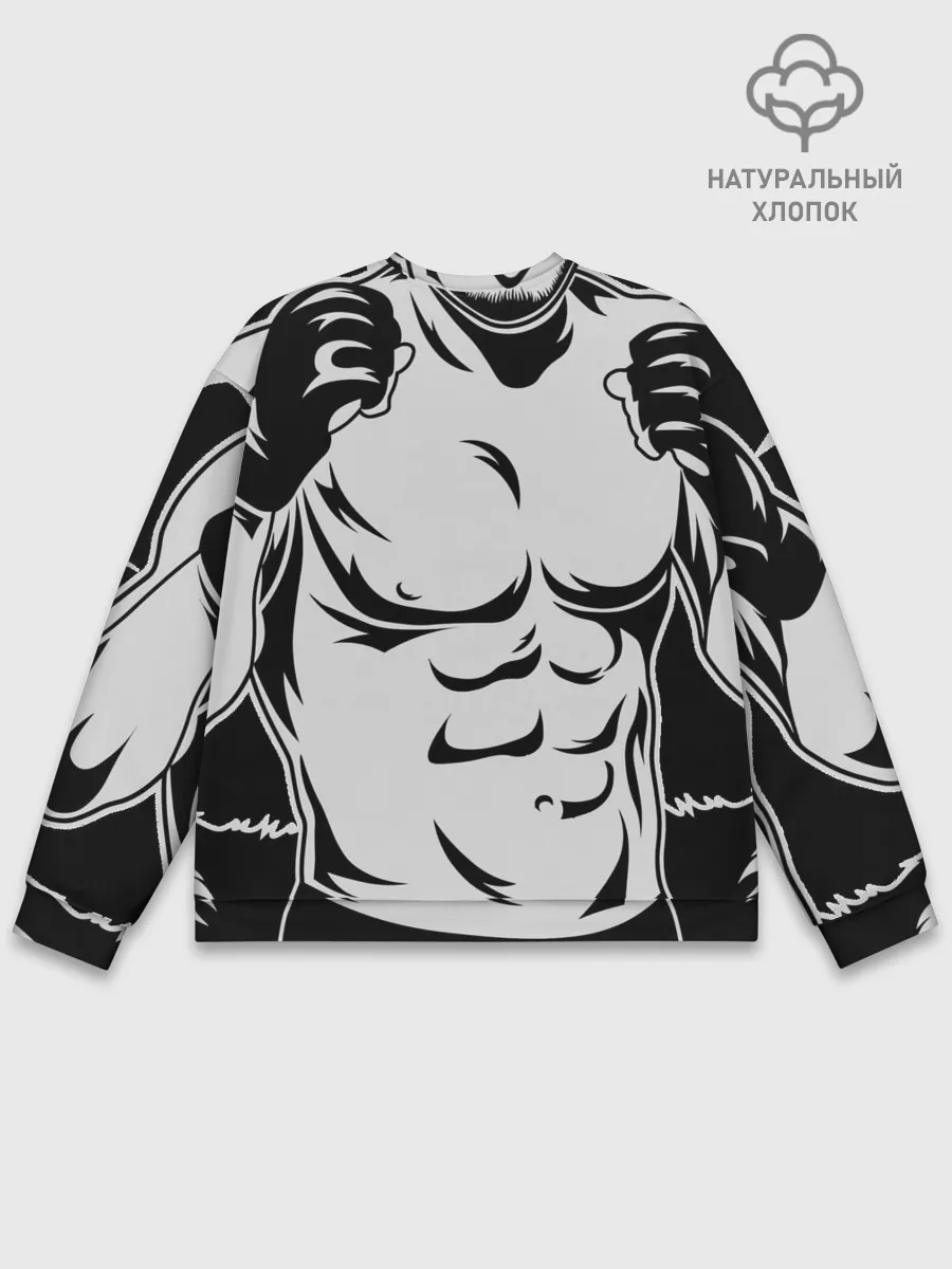 Мужской свитшот базовый / Хабиб Нурмагомедов