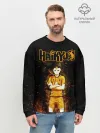 Мужской свитшот базовый / ВОЛЕЙБОЛ!! Нишиноя в огне