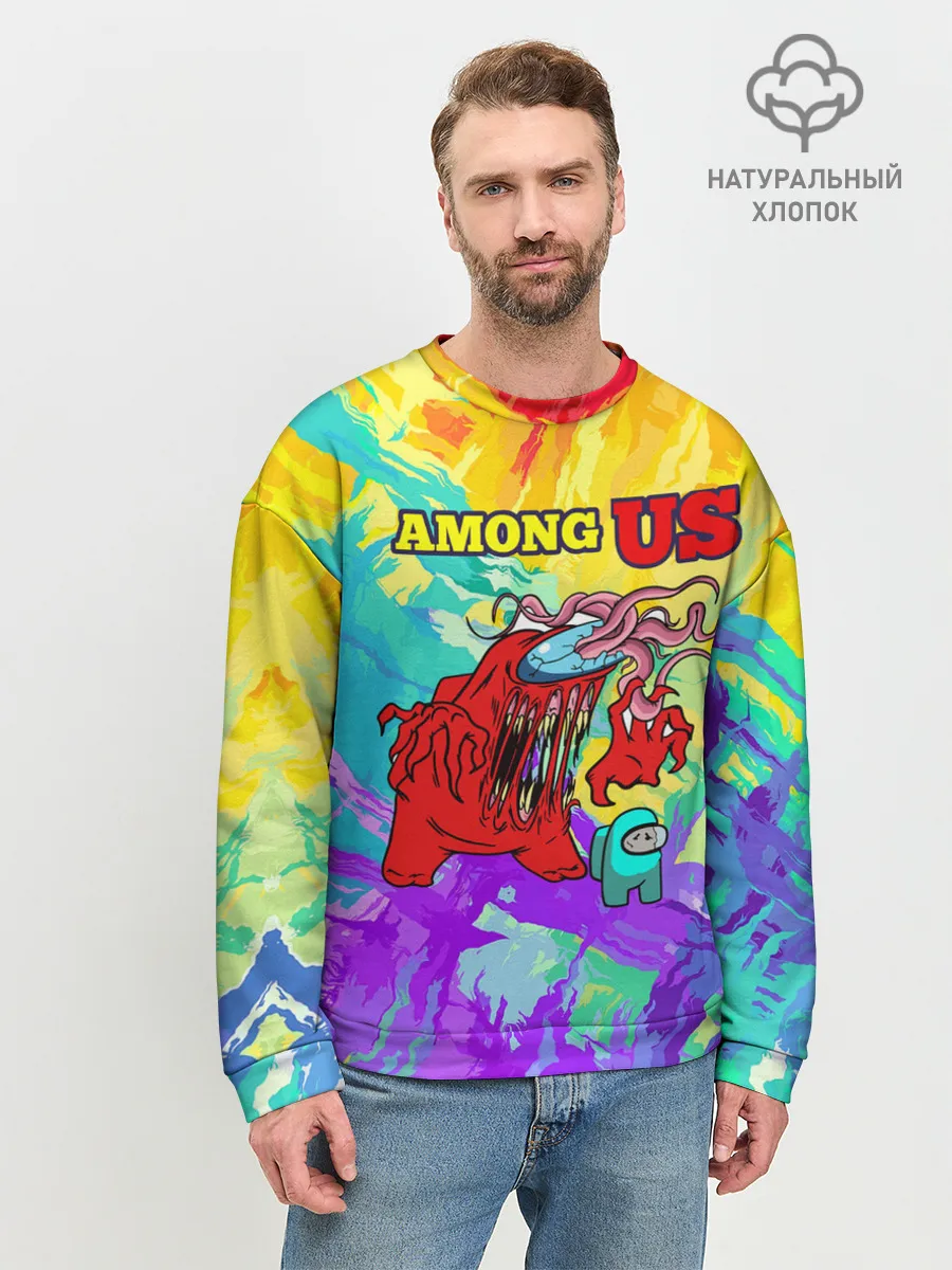 Мужской свитшот базовый / Among Us