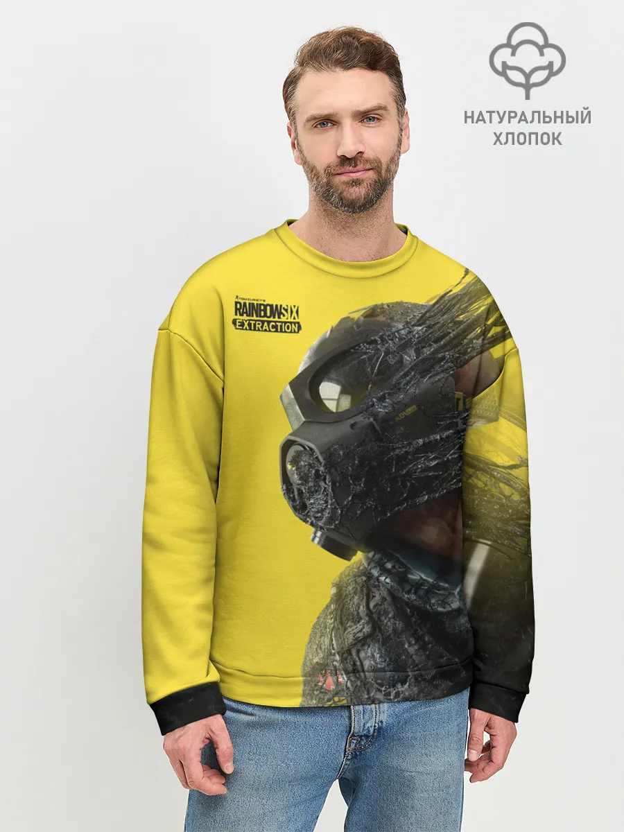Мужской свитшот базовый / Rainbow Six Extraction / Радуга 6 Эвакуация