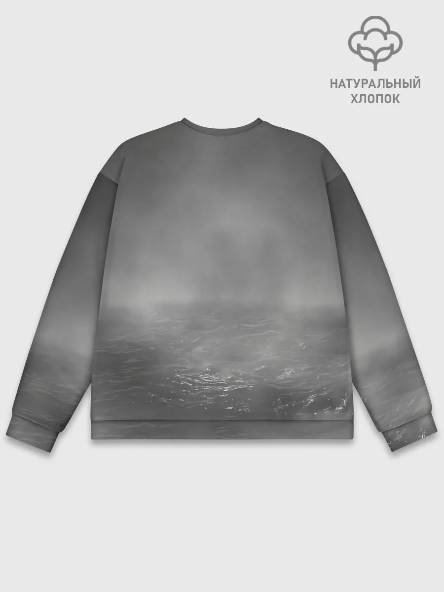 Мужской свитшот базовый / Пираты в море