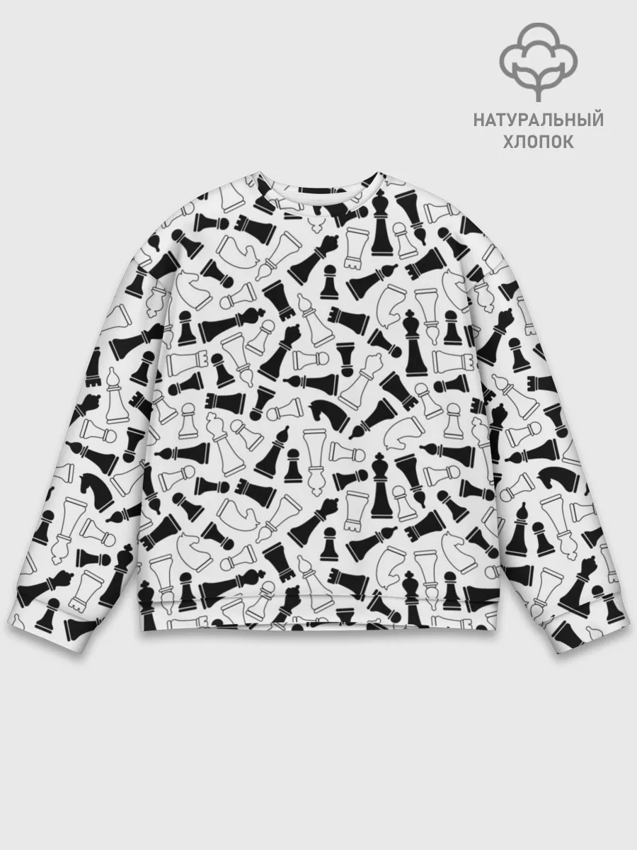 Мужской свитшот базовый / Шахматы