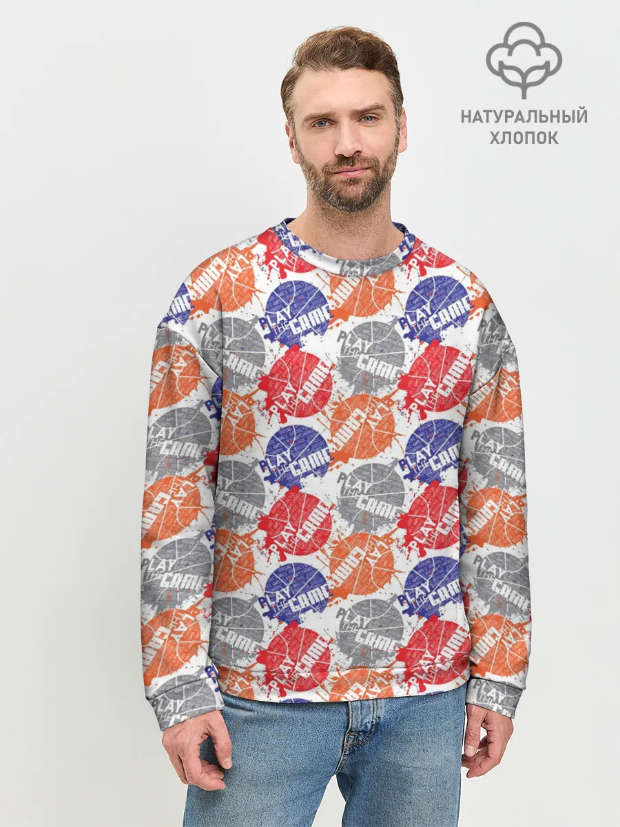 Мужской свитшот базовый / PLAY GAME