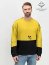 Мужской свитшот базовый / Радиоактивный цветок