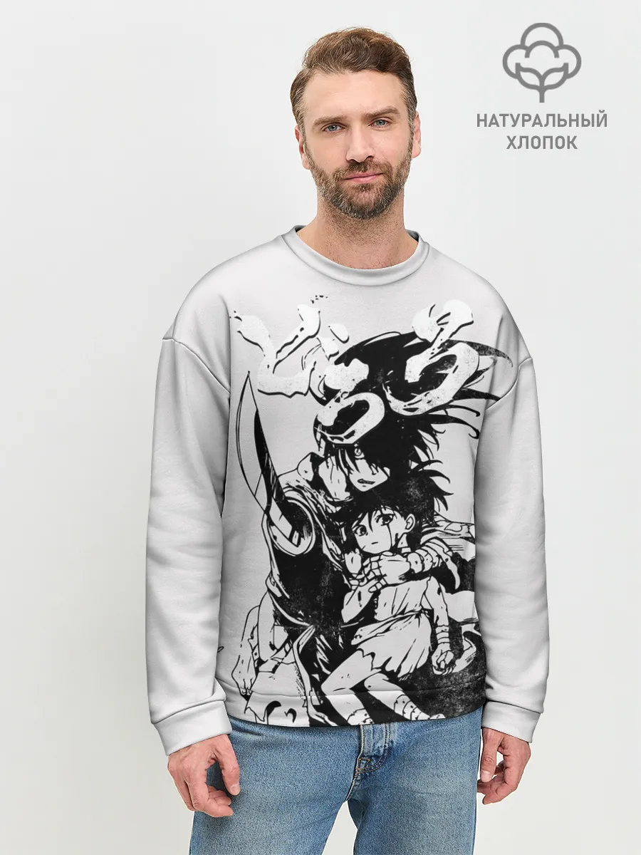 Мужской свитшот базовый / Хяккимару и Дороро