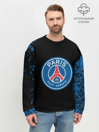 Мужской свитшот базовый / Paris Saint-German