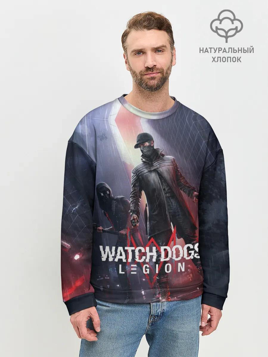 Мужской свитшот базовый / Эйден Пирс и Ренч Легион