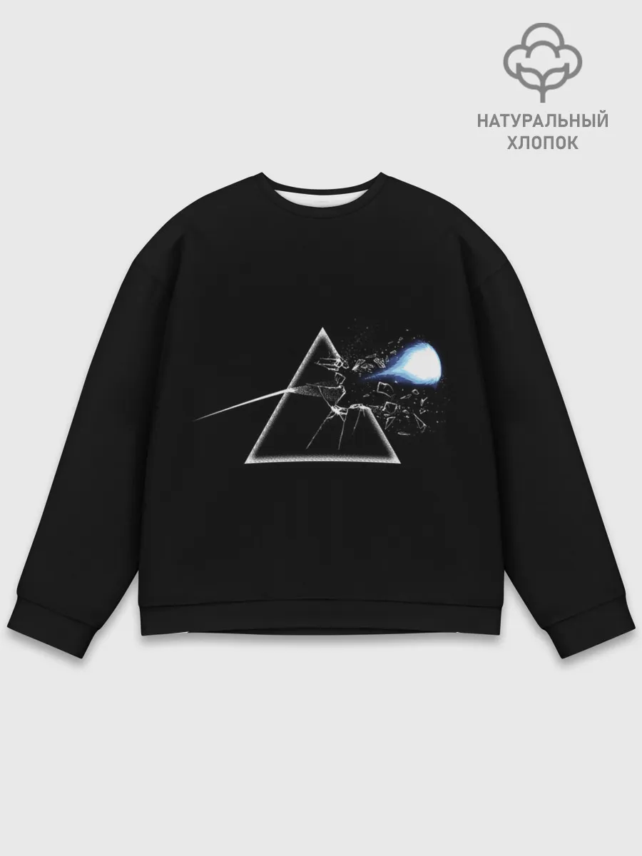 Мужской свитшот базовый / Pink floyd x Street Fighter