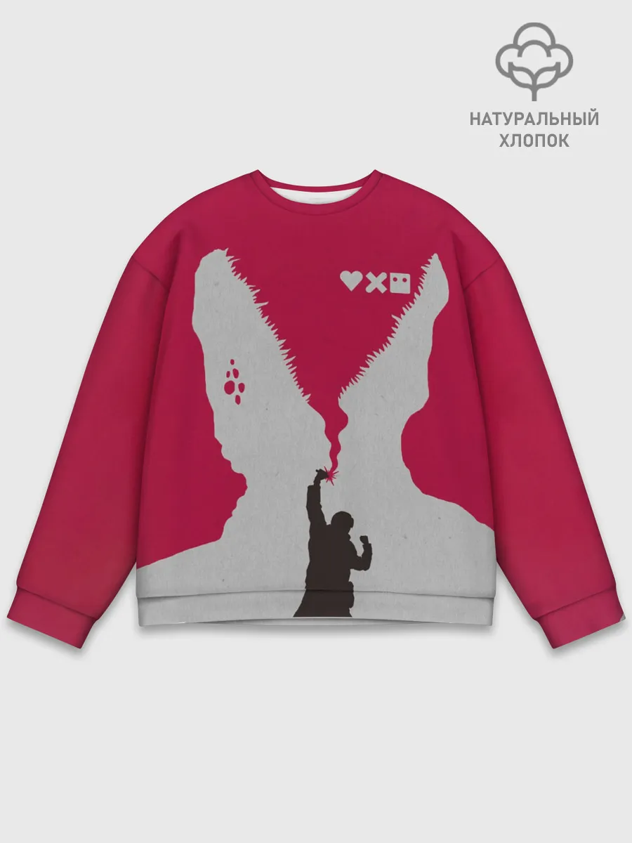 Мужской свитшот базовый / Love Death And Robots. Тайная война