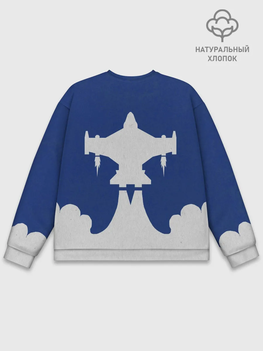 Мужской свитшот базовый / Love Death And Robots. Lucky 13