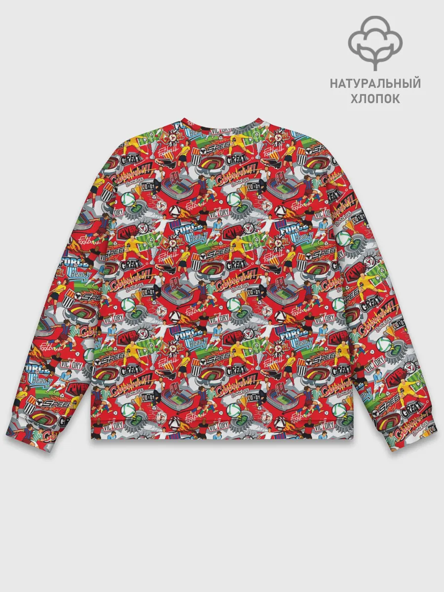 Мужской свитшот базовый / Футбол