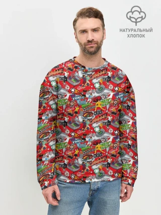 Мужской свитшот базовый / Футбол