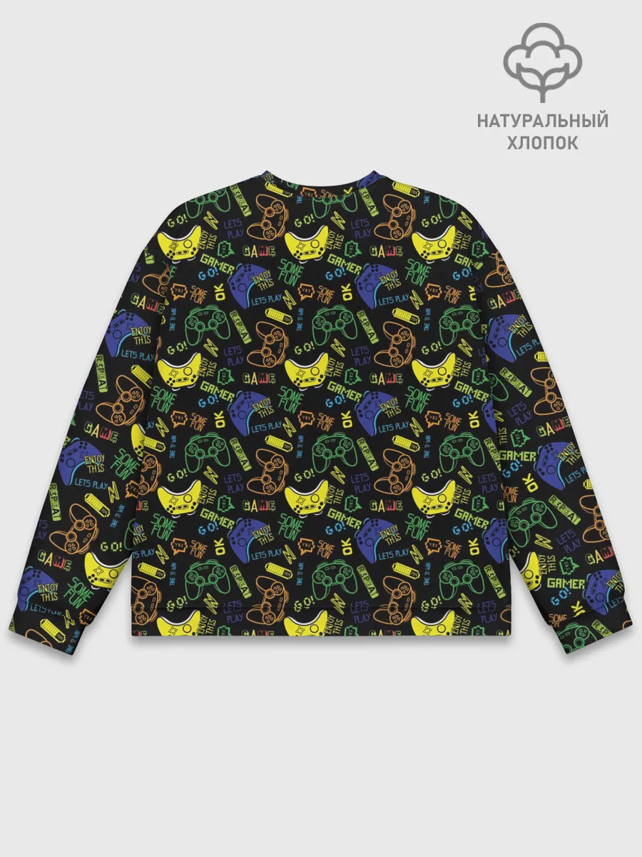Мужской свитшот базовый / Игроман