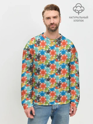 Мужской свитшот базовый / Фишки