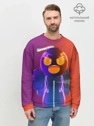 Мужской свитшот базовый / whitty игра Friday Night Funki