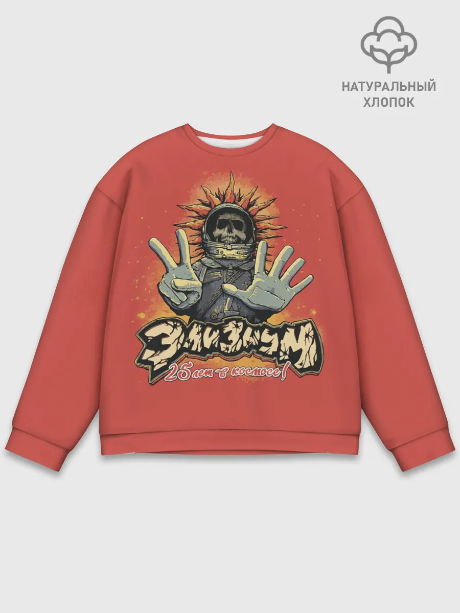 Мужской свитшот базовый / ЭЛИЗИУМ | 25 лет в космосе