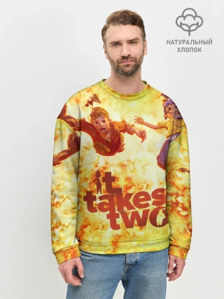 Мужской свитшот базовый / It Takes Two