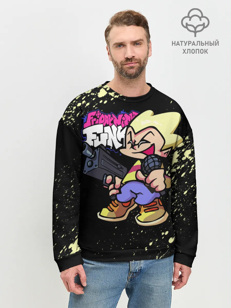 Мужской свитшот базовый / Friday Night Funkin [6]