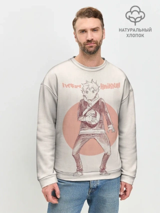 Мужской свитшот базовый / Шоё Хината | Haikyuu!!
