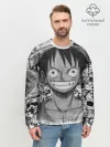 Мужской свитшот базовый / Луфи улыбается one piece