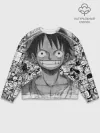 Мужской свитшот базовый / Луфи улыбается one piece