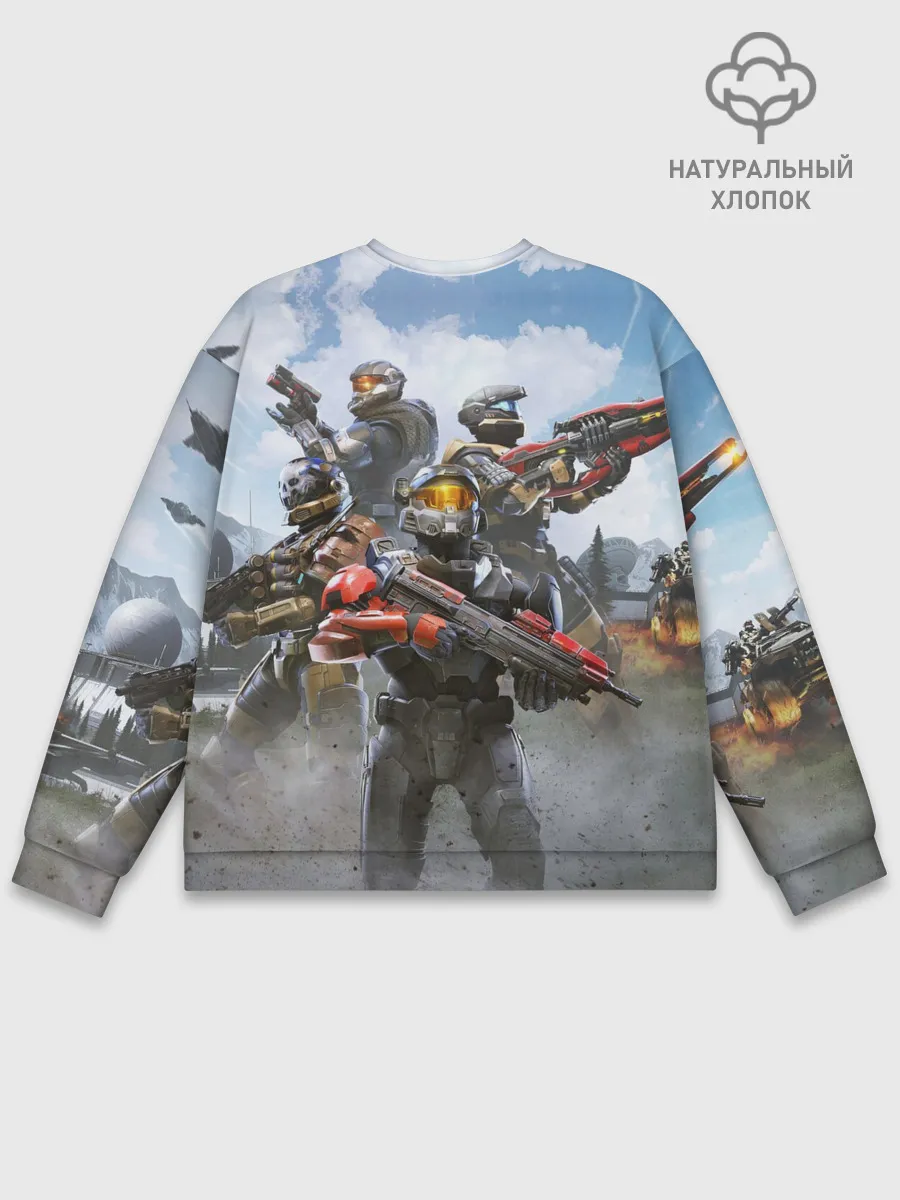 Мужской свитшот базовый / Halo infinite Мультиплеер