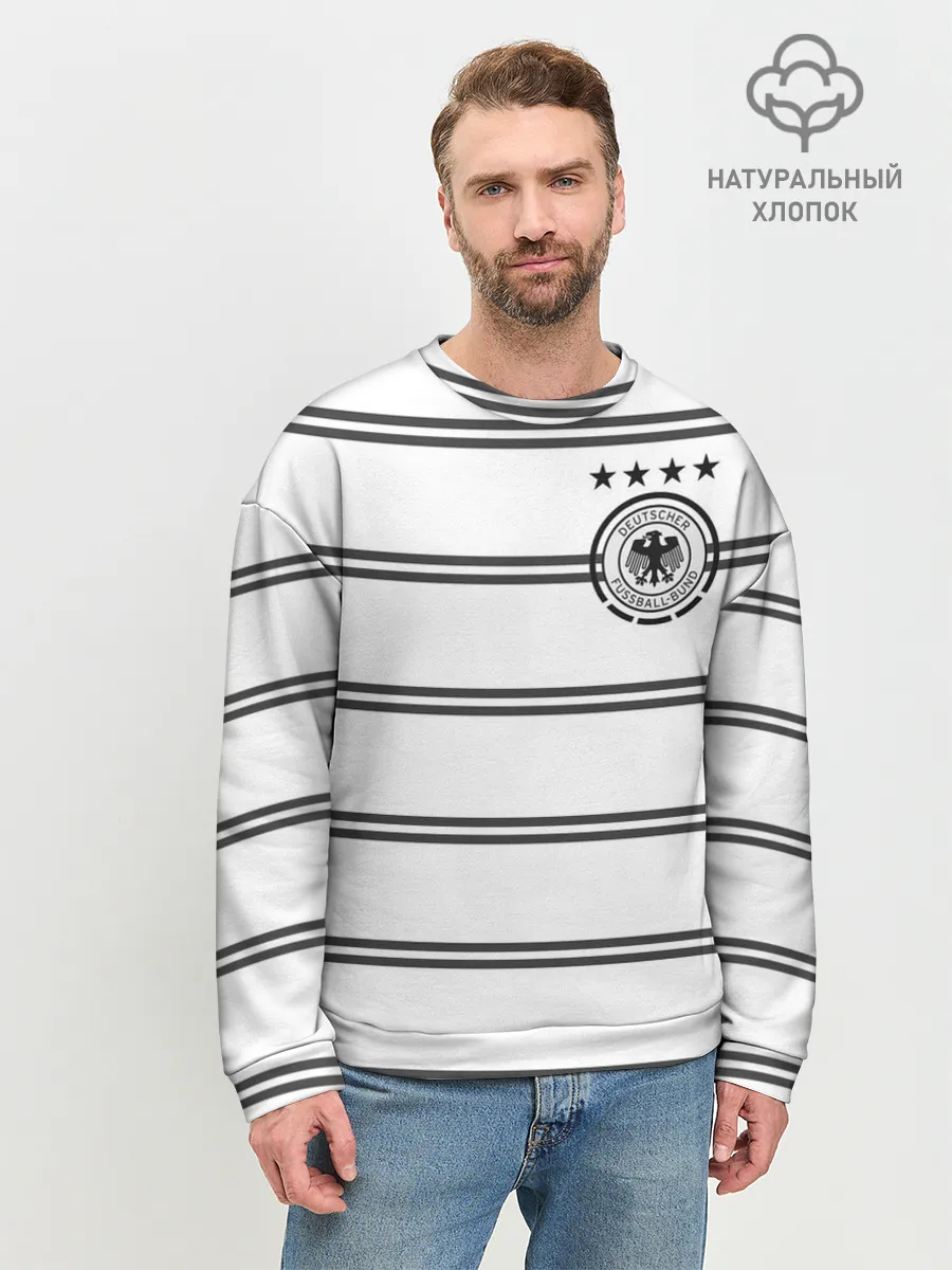 Мужской свитшот базовый / Сборная Германии Евро 2020