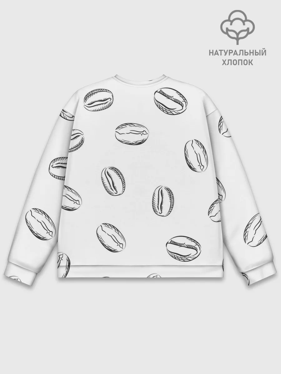 Мужской свитшот базовый / Кофейные зёрна