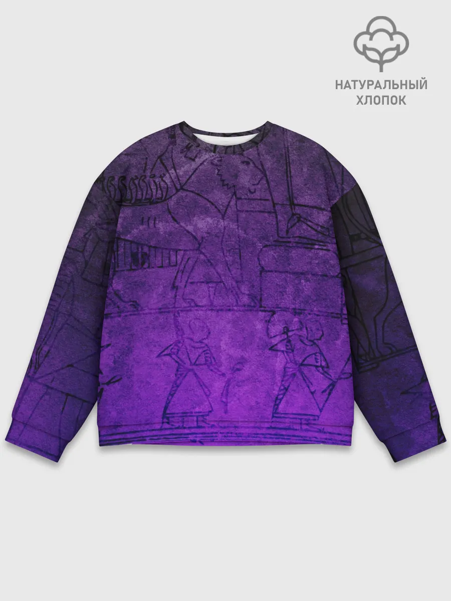 Мужской свитшот базовый / Египет 3D