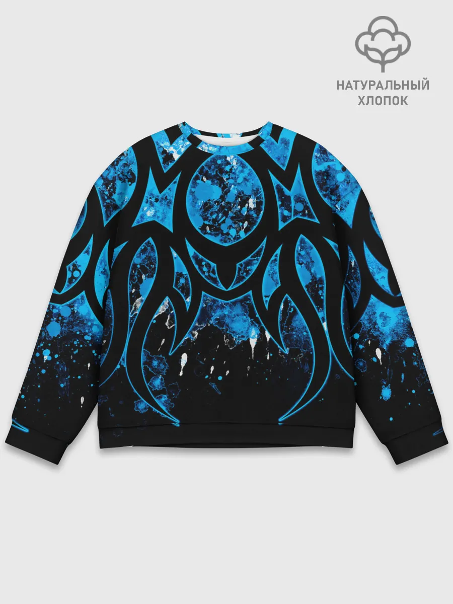 Мужской свитшот базовый / Абстракция