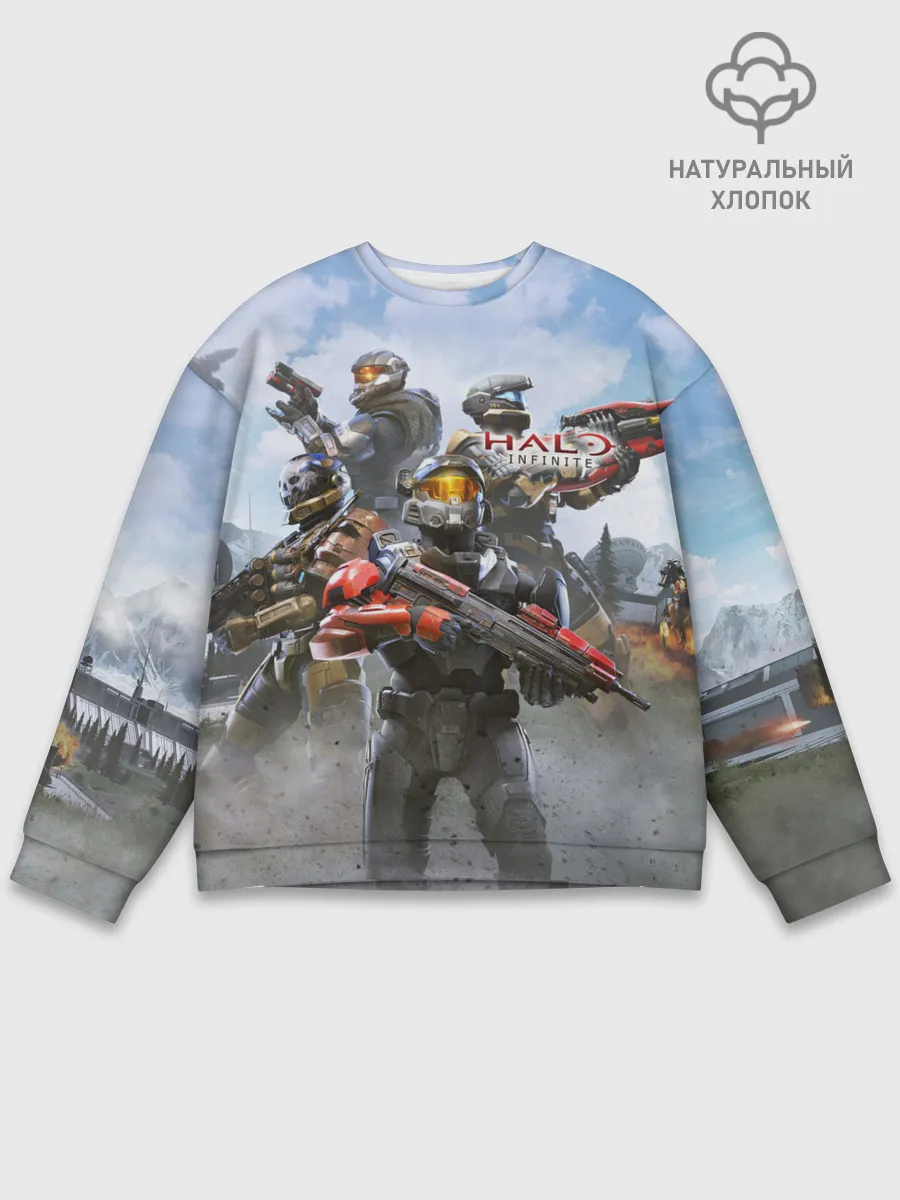 Мужской свитшот базовый / Halo Infinite