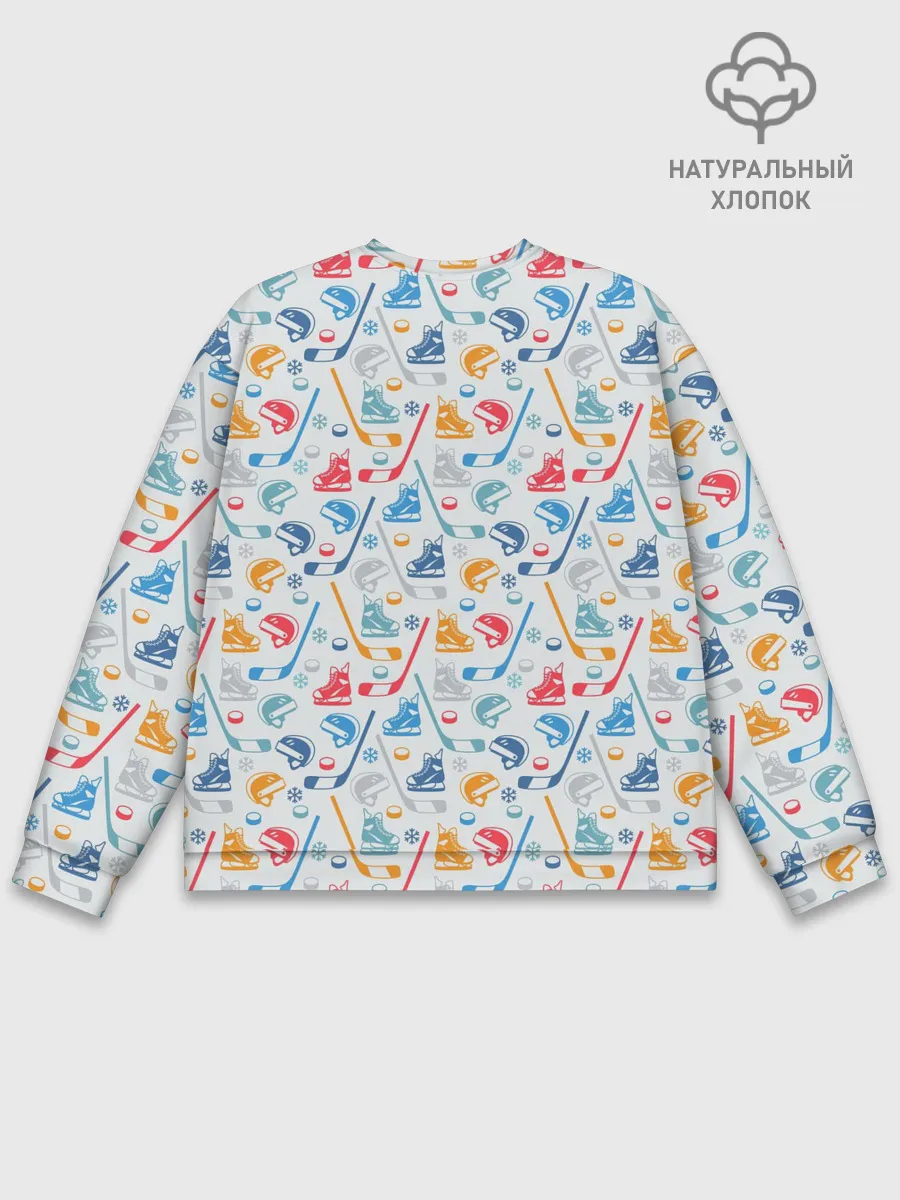 Мужской свитшот базовый / Хоккей