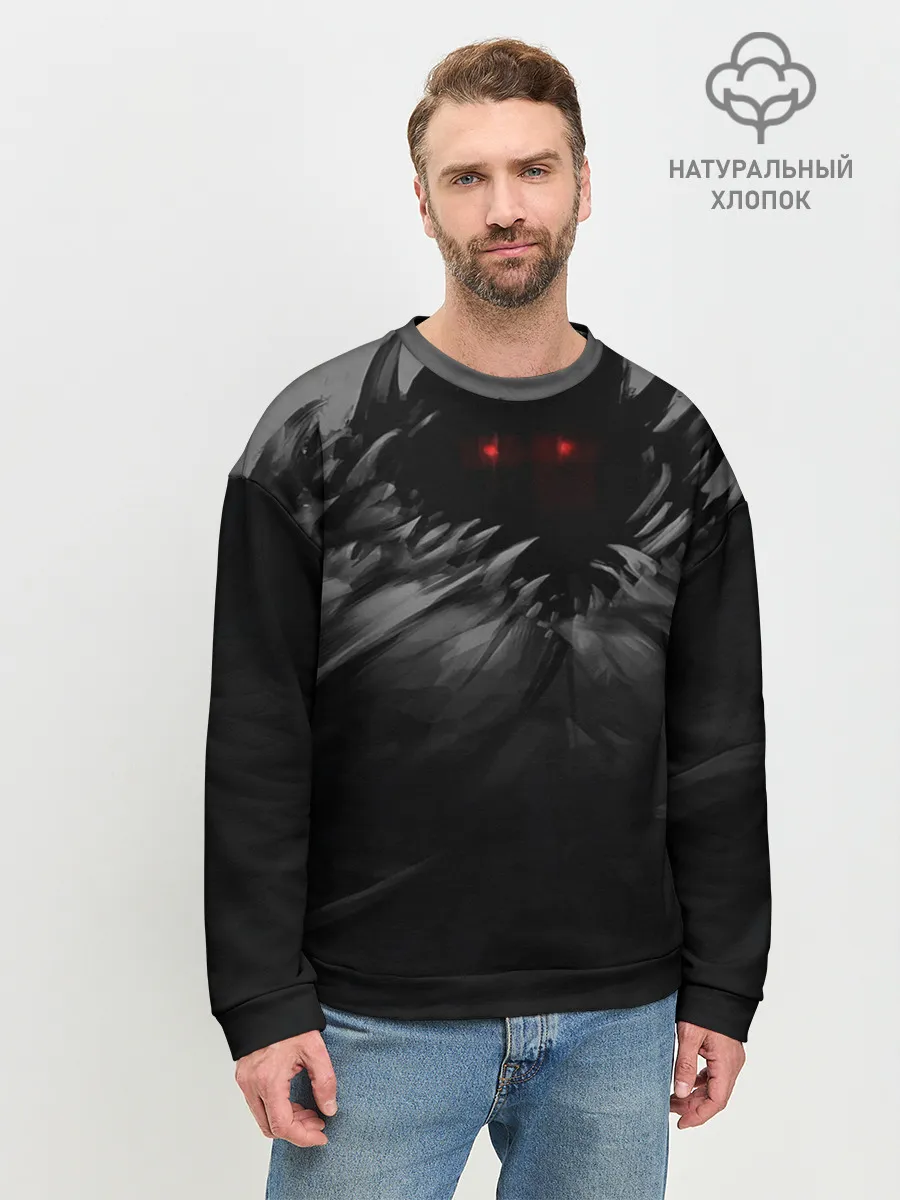Мужской свитшот базовый / Тёмный личь