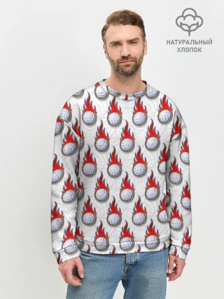 Мужской свитшот базовый / Волейбол