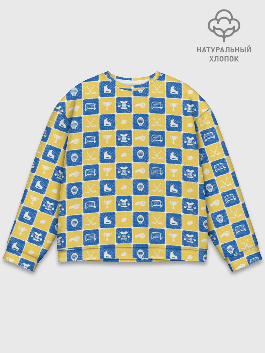 Мужской свитшот базовый / Хоккей