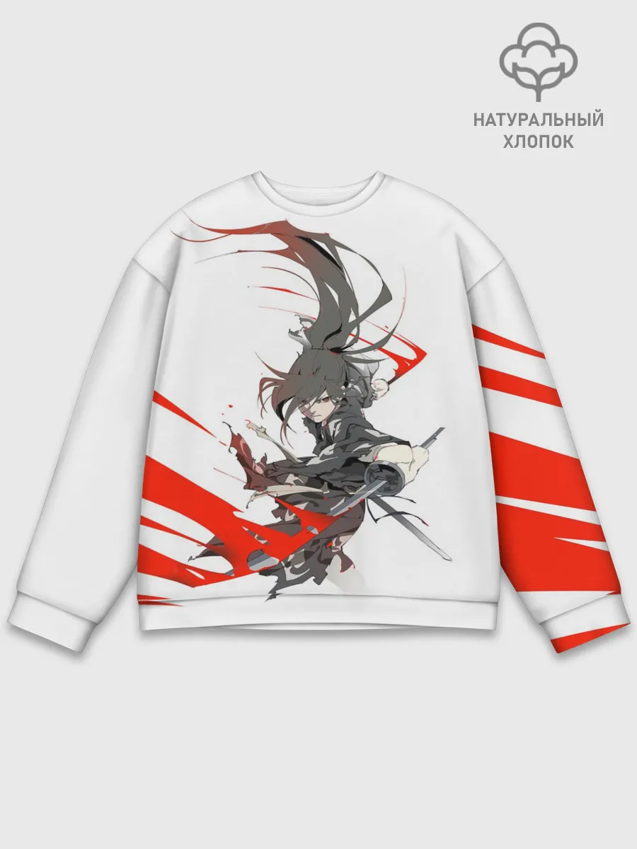 Мужской свитшот базовый / ХЯККИМАРУ И ДЕМОНЫ | ДОРОРО